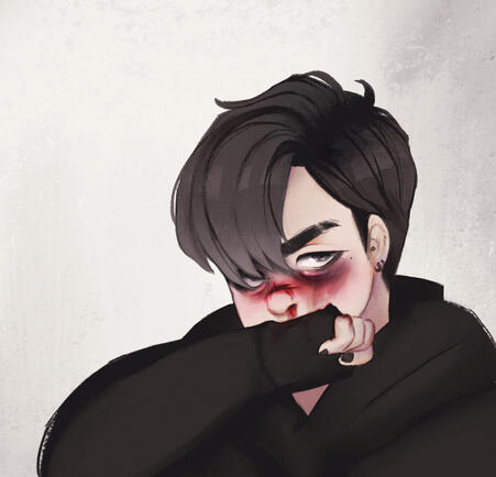 [oc] a kiss with a fist